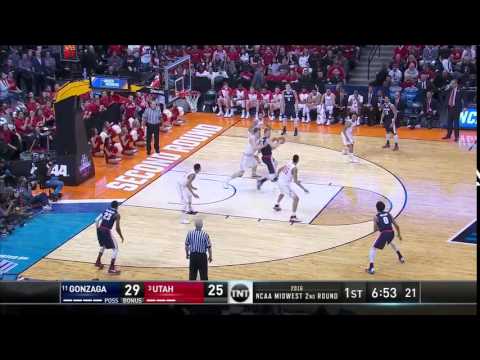 Gonzaga vs. Utah: Domantas Sabonis layup
