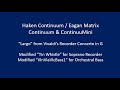 Haken Continuum / EaganMatrix - Modifying Existing Presets (Vivaldi Largo)