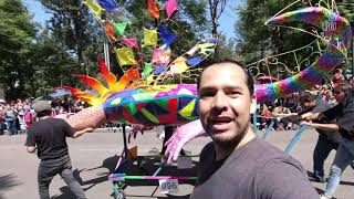 Día de muertos con Desfile de Alebrijes en Reforma