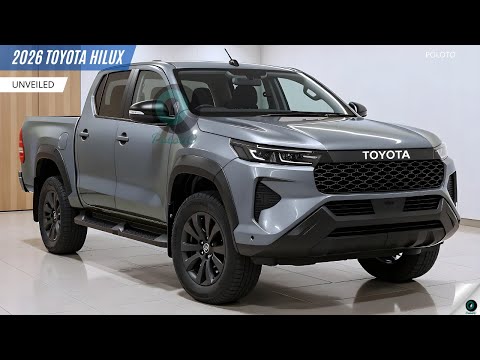 New 2026 Toyota Hilux Unveiled - Latest design and more powerful than ever!