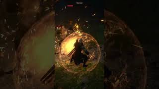 Grave Hag getting butchered Lore Accurately #gaming #thewitcher #shorts