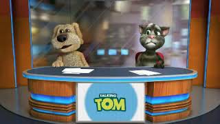Las últimas noticias con el gato Tom y el perro Ben (Seven Network)