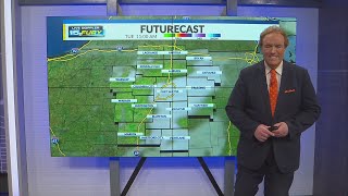 Sunshine and the warmest temperatures we've seen in almost a month