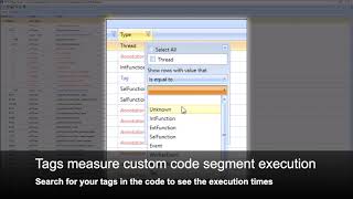 Team Developer 7.3 code profiling