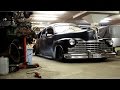 Chopping the roof of a '46 Cadillac hearse