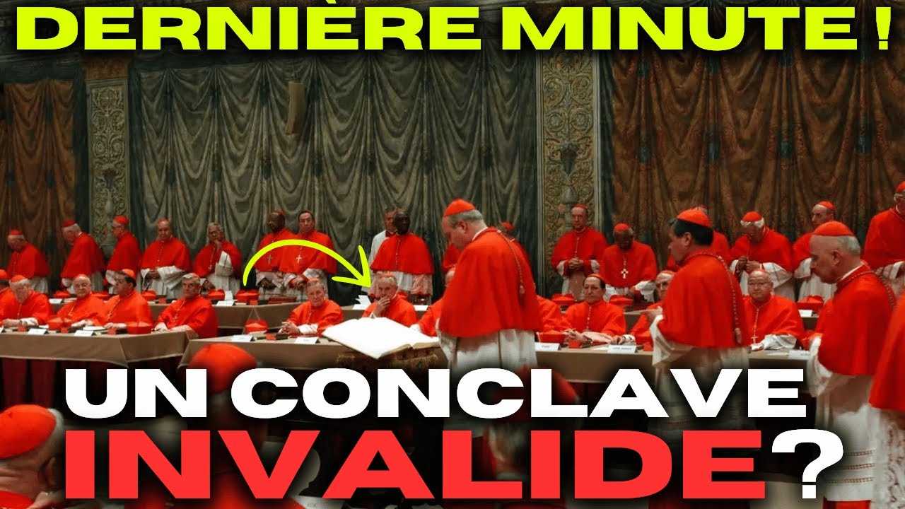 Le CONCLAVE s’ouvre sur un COUP de THÉÂTRE qui CHANGE tout !