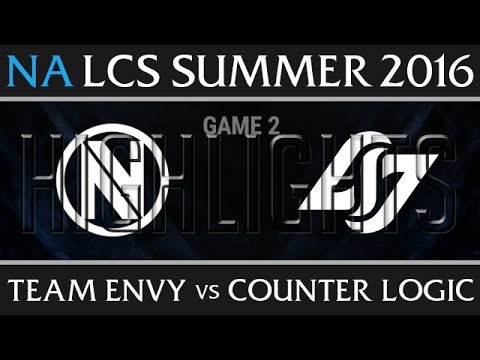 Team Envy vs CLG Highlights, Game 2 NA LCS Week 6 Day 2 Summer 2016 - NV vs CLG G2