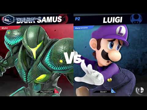 S@PS 91 Ultimate Singles - PsychoMyko(Dark Samus) vs Skink?(Luigi) Winners Semis