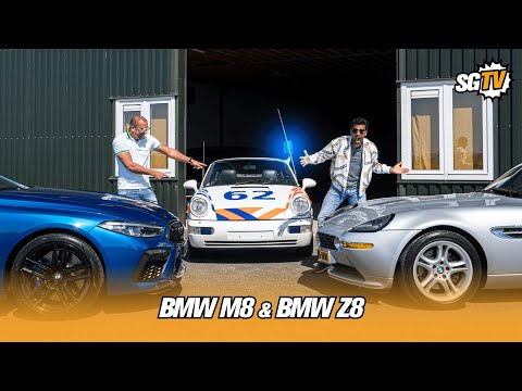 Op bezoek bij POLITIE PORSCHE en BMW Z8 met de BMW M8 CABRIO | SGTV S01E01