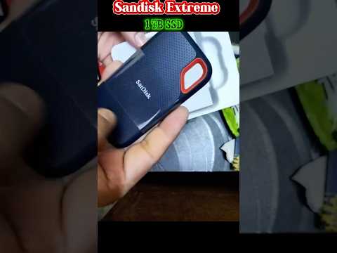SANDISK Extreme 1TB SSD 💥 #sandisk #ssd