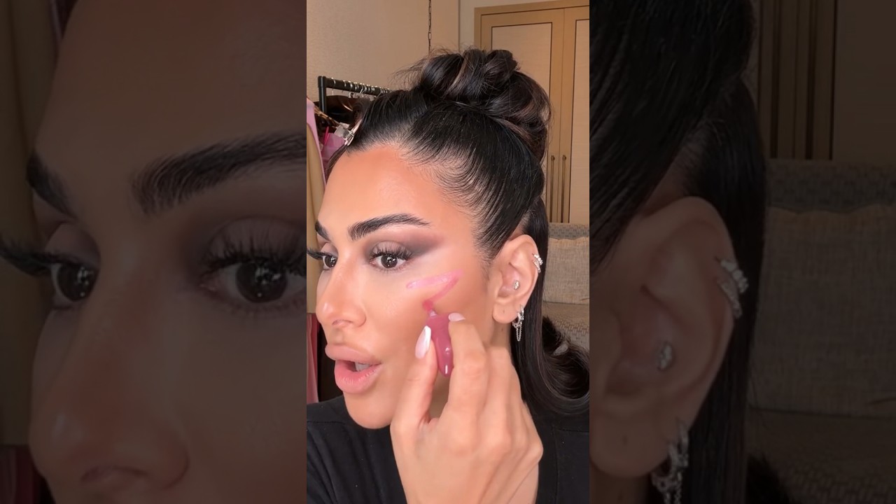V blush using blush filter!✨ #hudabeauty #blushfilter #howto #beautyhack