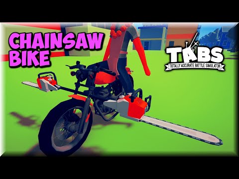 🏍Slicecycle (Chainsaw Bike) vs Every Faction - Totally Accurate Battle Simulator TABS