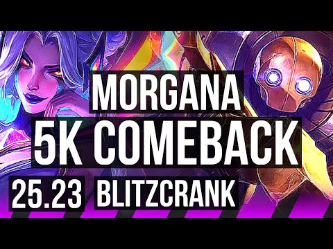 MORGANA & Sivir vs BLITZCRANK & Kai'Sa (SUP) | 5k comeback | EUW Diamond | 25.23