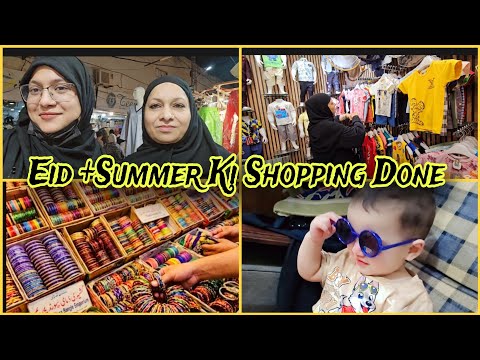 Aesi Condition Mein Shopping Karna Challenge Hogaya. Summer + Eid Shopping. AMBER NAZ OFFICIAL ♥️ 