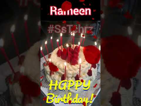 Rameen | Happy Birthday | Happy Birthday WhatsApp Status with Name | WhatsApp Status(3)