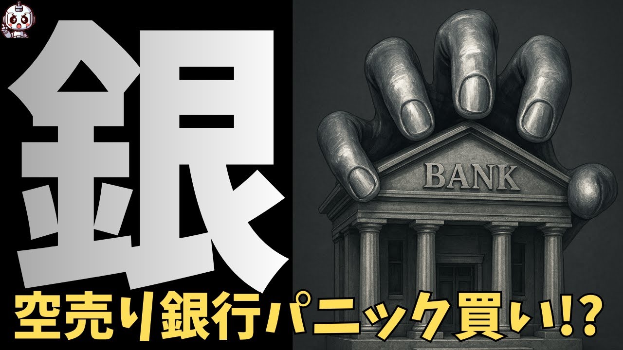【銀急騰】米国銀行が買いに走る！銀価格が今後も上がる理由とは！！
