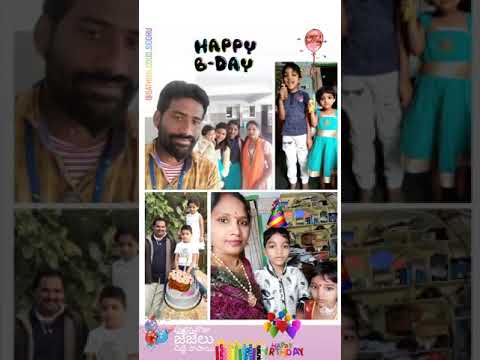 HappyBirthday ra Nani Krishna prasad💛🎂❤️