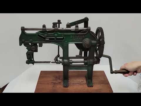Antique Cast Iron Goodell Bonanza Commercial Industrial Apple Peeler Corer