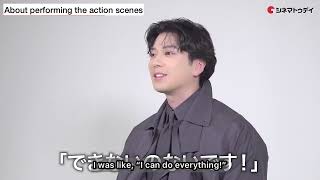 Mackenyu on working with Andy Cheng and performing his action choreography
