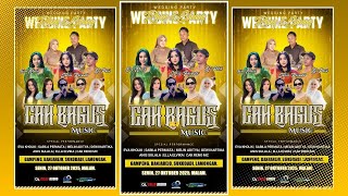 Download lagu 🎚 LIVE CAH BAGUS MUSIC || KY PATIH KENDANG || WEDDING PARTY RHOZY & SHENNY mp3