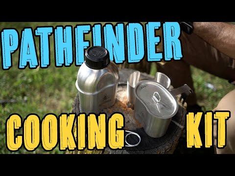 Pathfinder Canteen Campfire Survival Cooking Kit REVIEW!