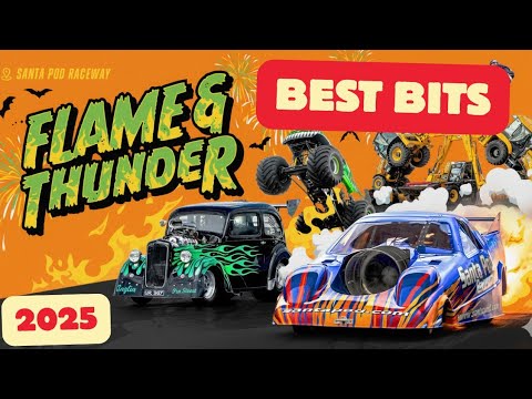 FLAME AND THUNDER AT SANTA POD 2025