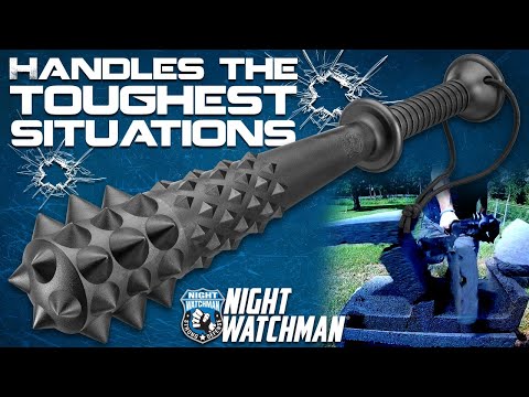 A Deterrent You Can Count On - BudK Night Watchman Tactical Mace