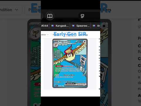 Pidgeot ex SIR Is Only $14