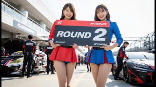 🔥 レースクイーンと熱狂するレースの雰囲気