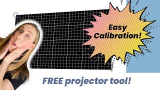 Calibrating a Projector for Sewing! DO THIS NOW!