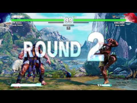 STREET FIGHTER V Valmaster vs erel9999
