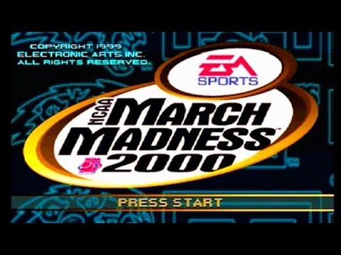 EA NCAA MARCH MADNESS 2000 Retro | Black Ops Entertainment Intro Trailer | Cool Sports Classics Game