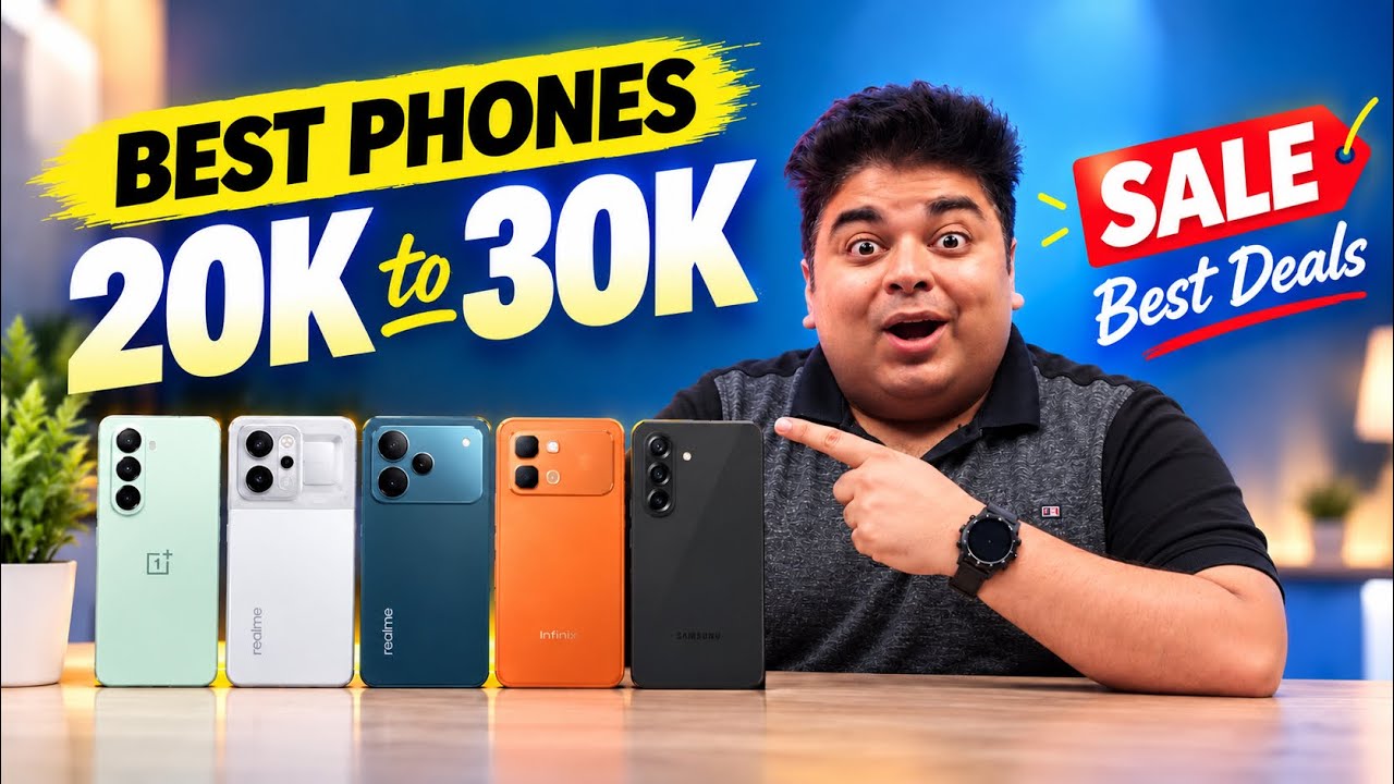 BEST & WORST PHONES | 20K to 30K All Rounders - Flipkart & Amazon Sale