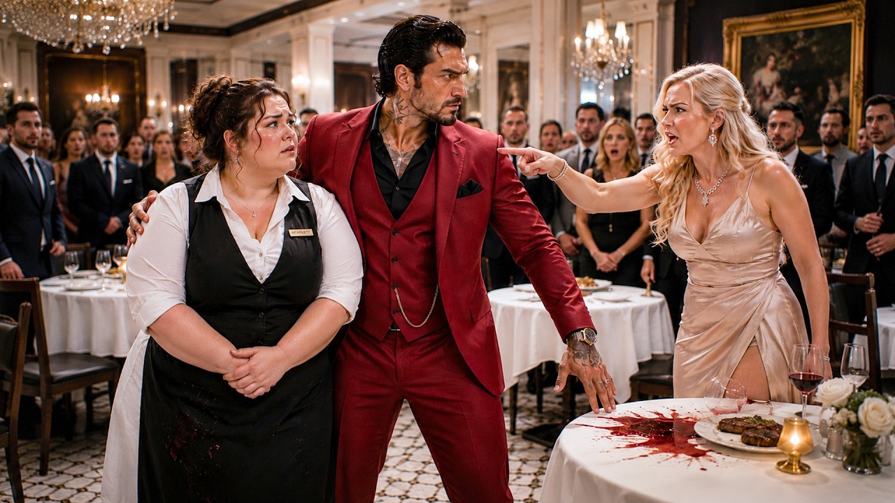 A Rich Girl Humiliated the Plus-Size Waitress—Then the Mafia Boss Did Something Nobody Expected