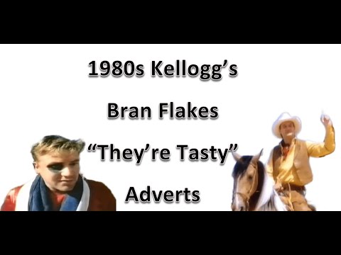 (1982-89) They're Tasty Kelloggs All Bran Cereal Advert Compilation