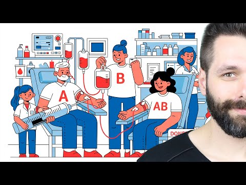 TIPOS SANGUÍNEOS - Quem doa para quem? | Biologia com Samuel Cunha
