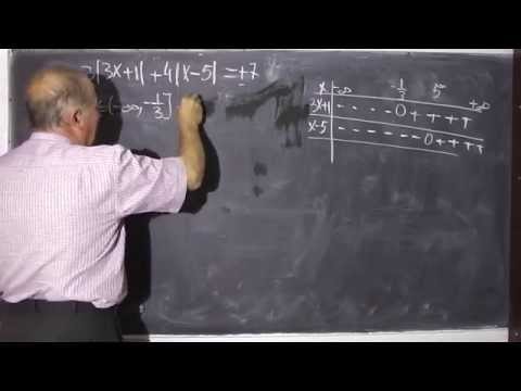 2/2 Lectia 260 - Modulul - Teorie si aplicatii - Ecuatii si inecuatii cu module - Clasa 9 Matematica