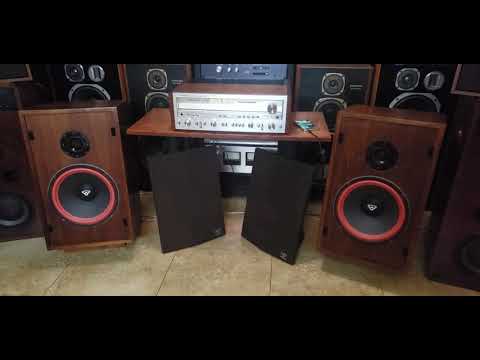 Quick Demo3 - Pioneer SX-950 & Cerwin Vega 212 12" HardRocker Series Speakers