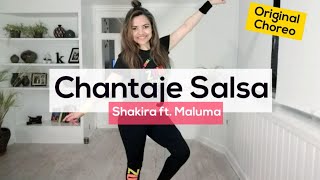 CHANTAJE Versión Salsa. Shakira ft. Maluma. Choreo Karla Borge. Livestream Video