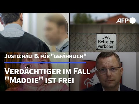 Fall "Maddie": Verdächtiger ist frei – Justiz hält ihn für "gefährlich" | AFP