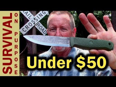 Under $50 Bushcraft Knife - The Condor Terrasaur Rocks!