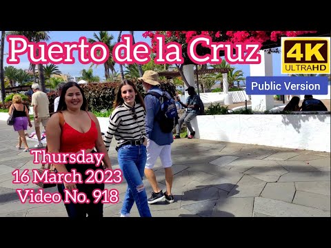 TENERIFE 🏝️ Puerto de la Cruz Canary Islands 16 March 2023 Teneriffa Kanarische Inseln Canarias