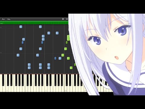 Girlish Lover - OreShura OP (Synthesia piano Tutorial)