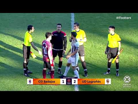 Resumen CD Badajoz 1 - UD Logroñés 2