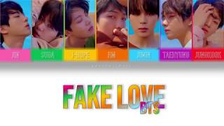 Download lagu BTS (방탄소년단) 'FAKE LOVE' Lyrics [Color Coded HAN/ROM/ENG] mp3