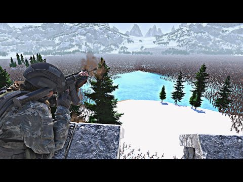 10,000,000 DEVIL ARMY SIEGE OF SPECIAL FORCES HEADQUARTERS - Epic Battle Simulator 2 - UEBS 2
