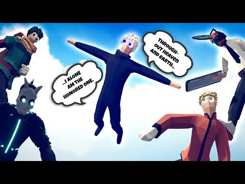 ANIME TOURNAMENT IN TABS | Totally Accurate Battle Simulator