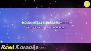 Piersi - Maryna (karaoke - RemiKaraoke.com)