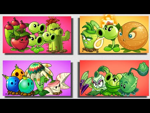 PvZ 2 4 Team Plants Vs Random Team Zombies Part 43