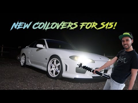 Nissan Silvia S15 Gets brand new BC racing Coilovers